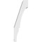 Ekena Millwork 3 1/2-in. W x 6-in. D x 18-in. H Balboa Architectural Grade PVC Knee Brace BRCP035X06X18BOA - alternate 3